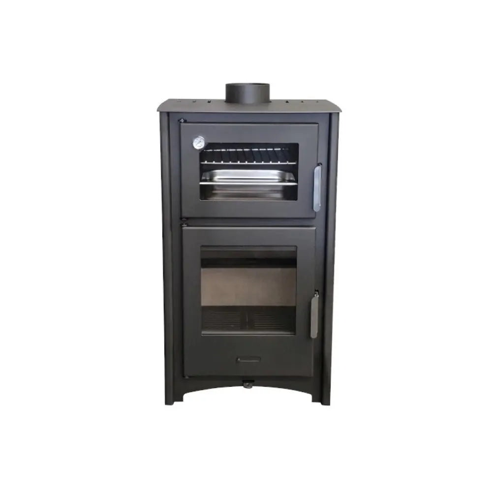 ESTUFA DE LEÑA AROA 9,6 KW CON HORNO ECODESIGN FOGOSUR