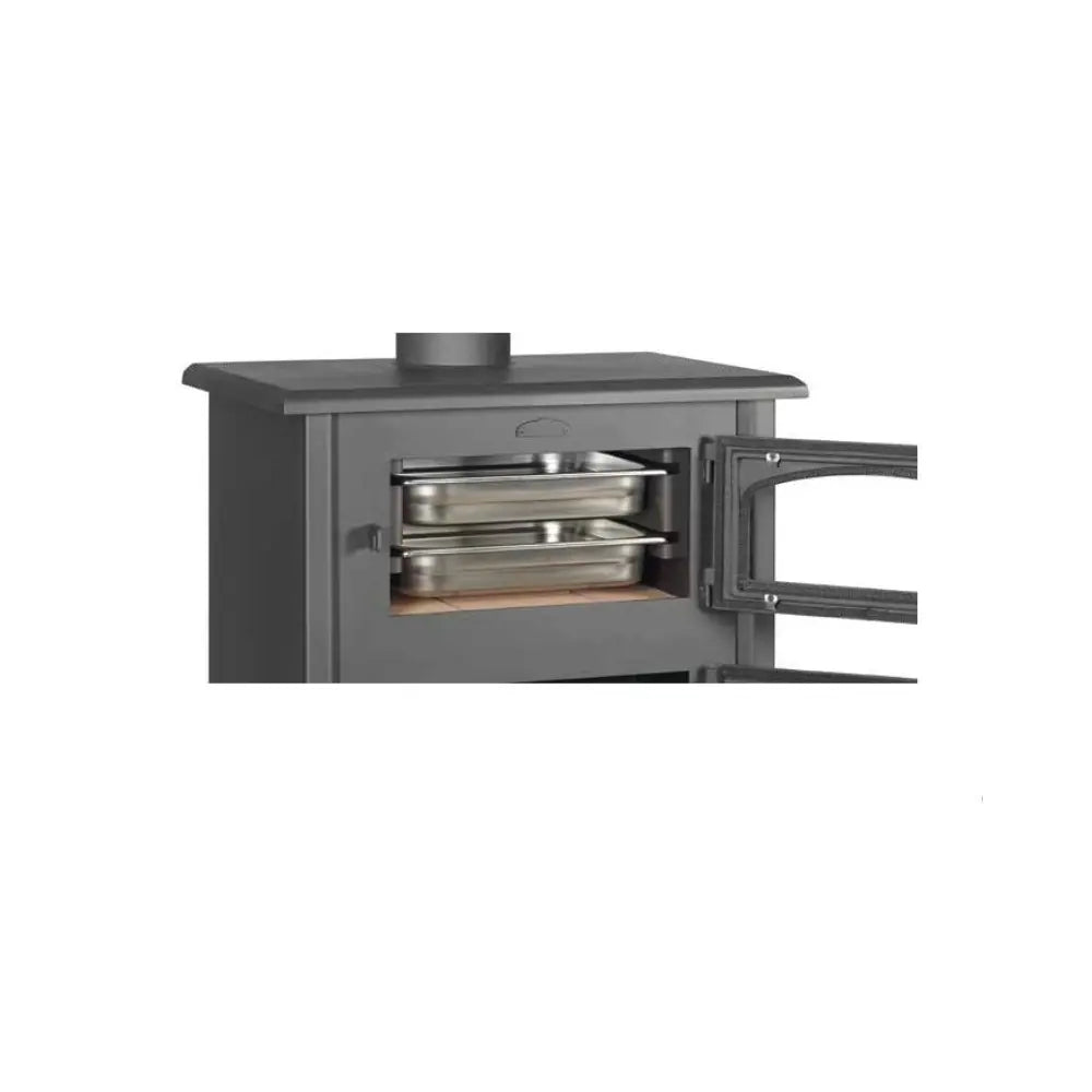 Estufa de leña Jaen base y Jaen Plus con horno 10.5 kw Joyma