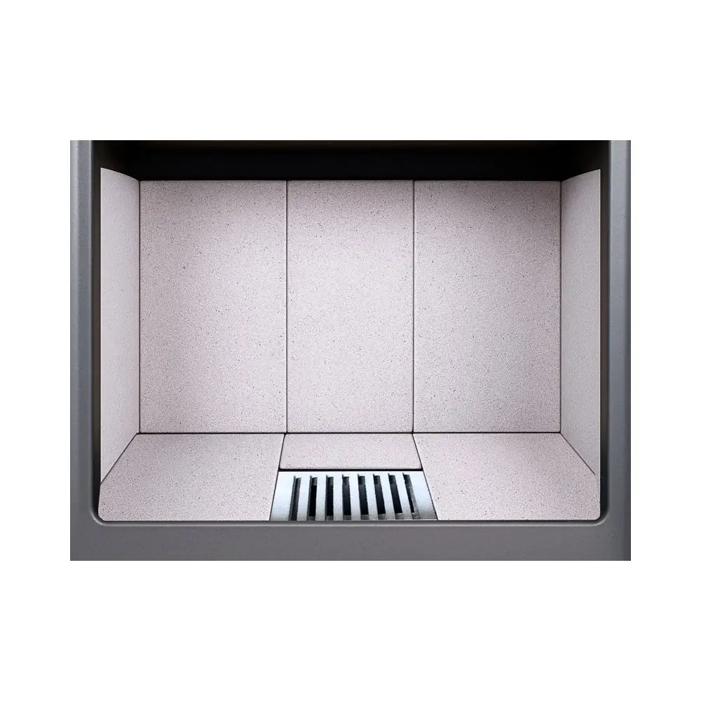 ESTUFA DE LEÑA SAMIRA CON LEÑERO INFERIOR EIDER BIOMASA