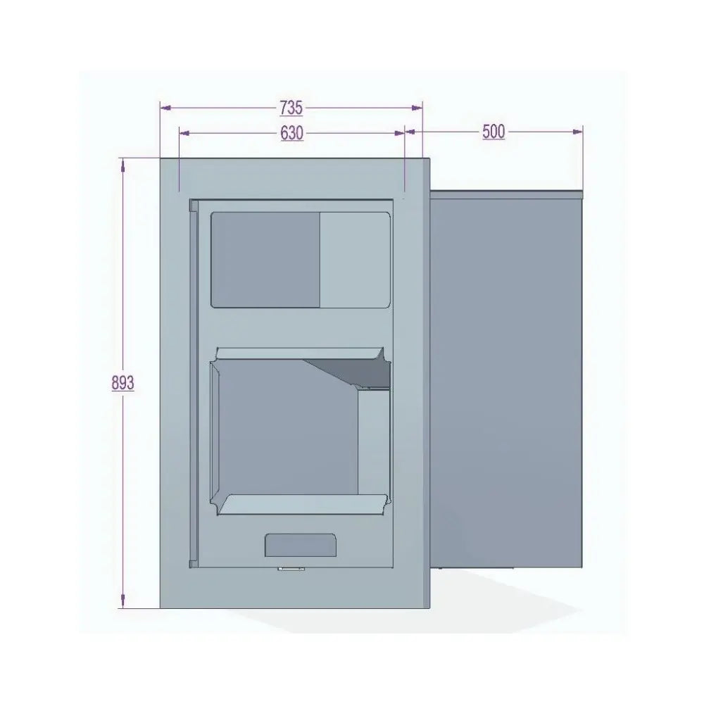 ESTUFA INSERTABLE DE LEÑA CON HORNO INOX ASTON 13,1 KW EIDER BIOMASA