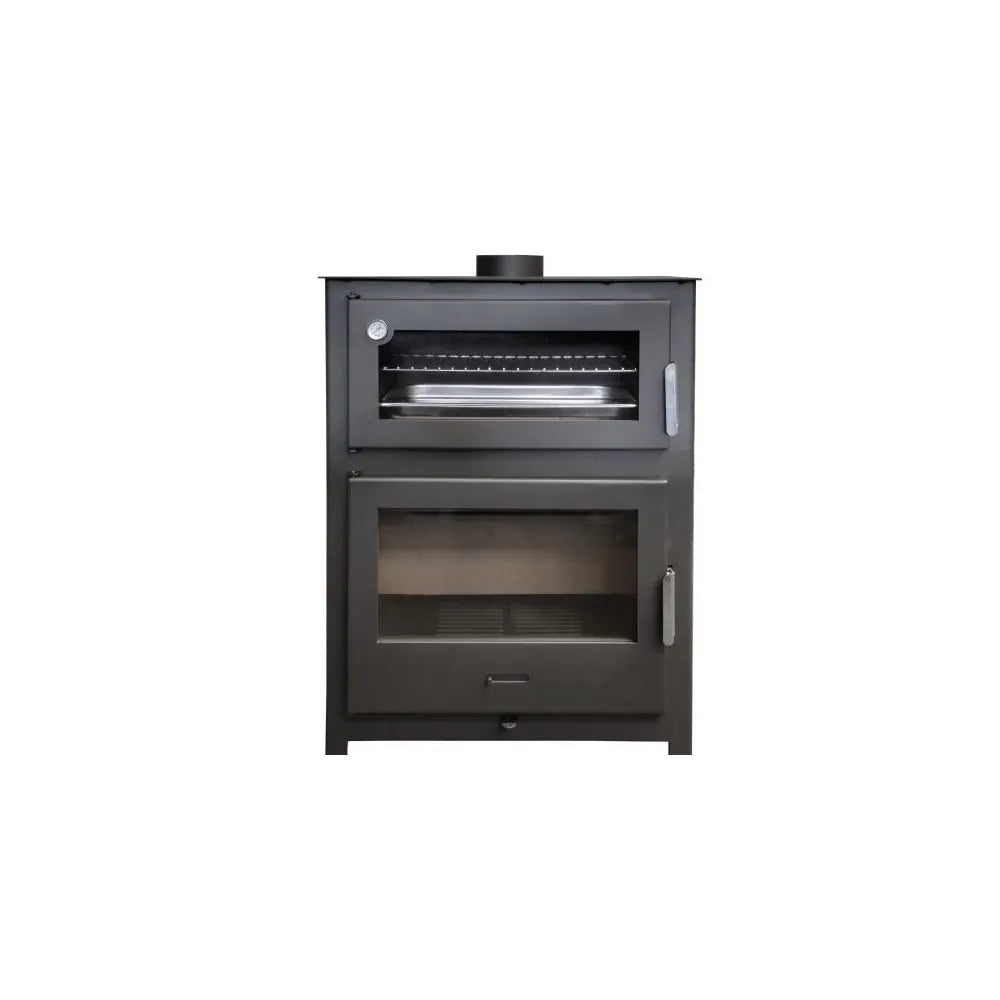 ESTUFA LEÑA CON HORNO MODELO NADIA SIN TURBINAS A+ ECODESIGN 11.7KW FOGOSUR