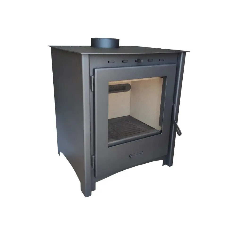 ESTUFA LEÑA MODELO GRETA ECODESIGN 9.6KW FOGOSUR