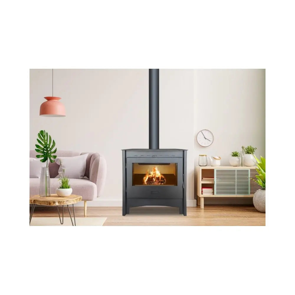 ESTUFA LEÑA MODELO LARA ECODESIGN 11.7 KW FOGOSUR