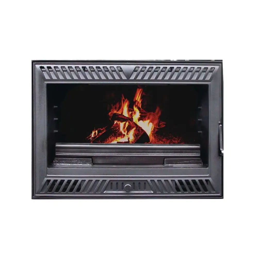 CHIMENEA INSERTABLE DE LEÑA CON VENTILACIÓN INUK IRON 70 DE FUNDICIÓN EIDER BIOMASA