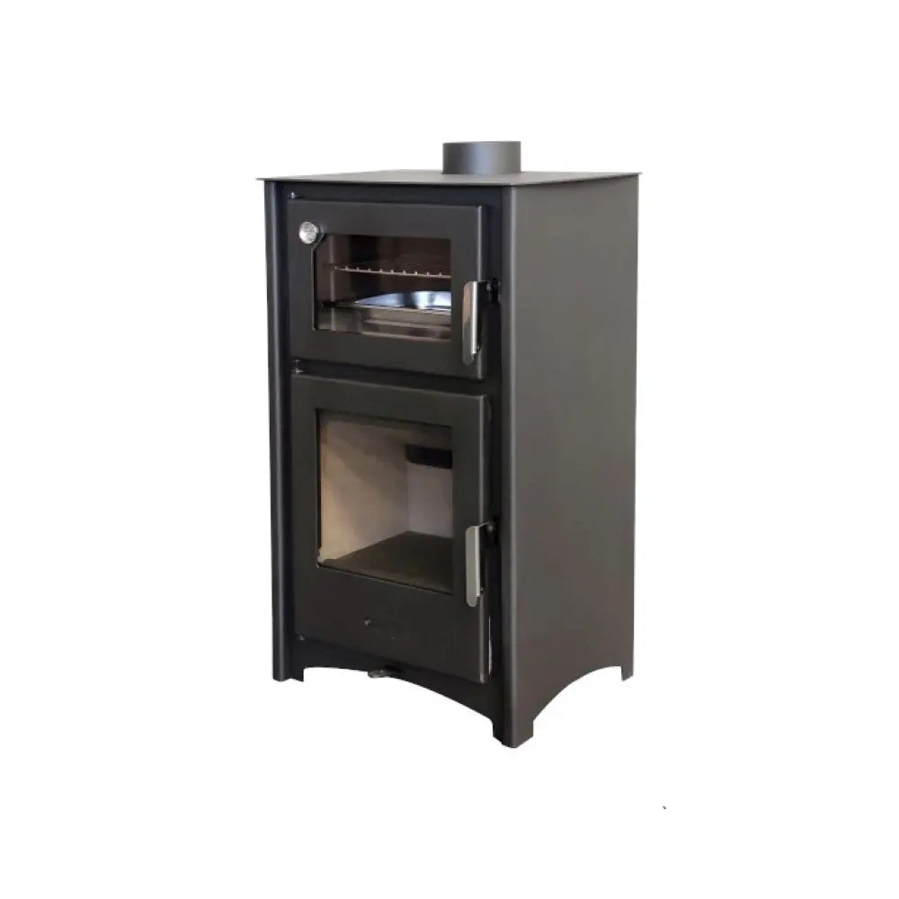 ESTUFA DE LEÑA AROA 9,6 KW CON HORNO ECODESIGN FOGOSUR