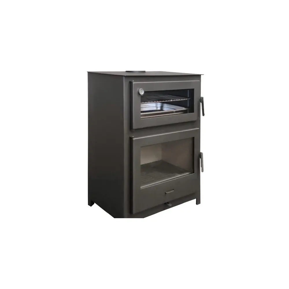 ESTUFA LEÑA CON HORNO MODELO NADIA SIN TURBINAS A+ ECODESIGN 11.7KW FOGOSUR