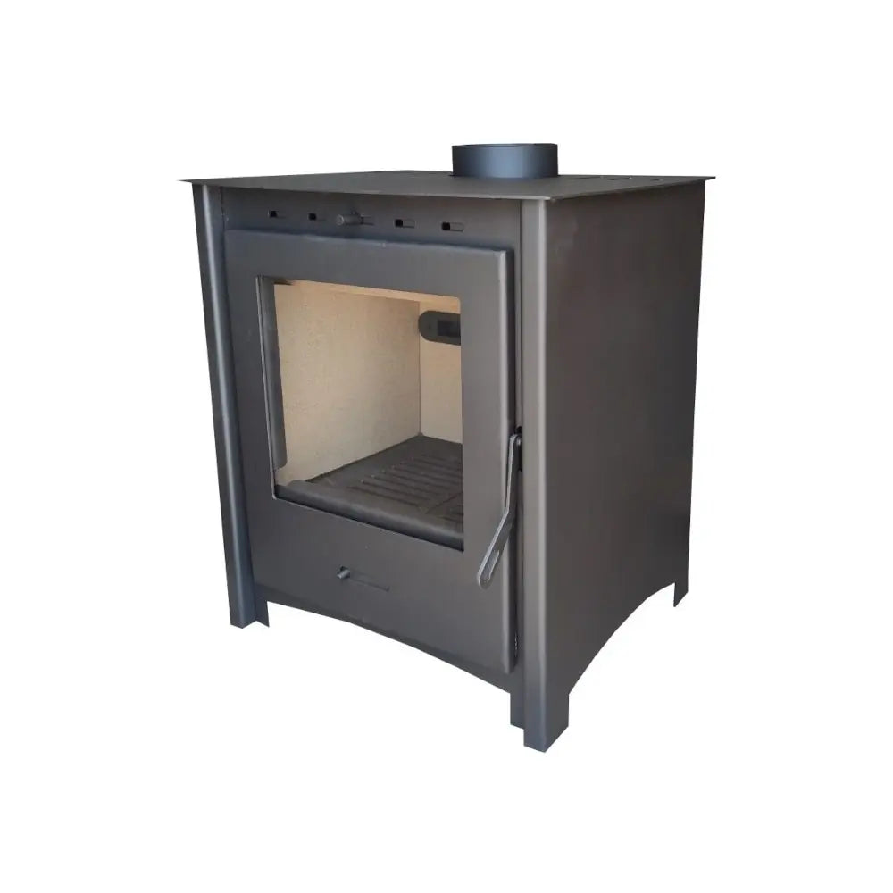 ESTUFA LEÑA MODELO GRETA ECODESIGN 9.6KW FOGOSUR