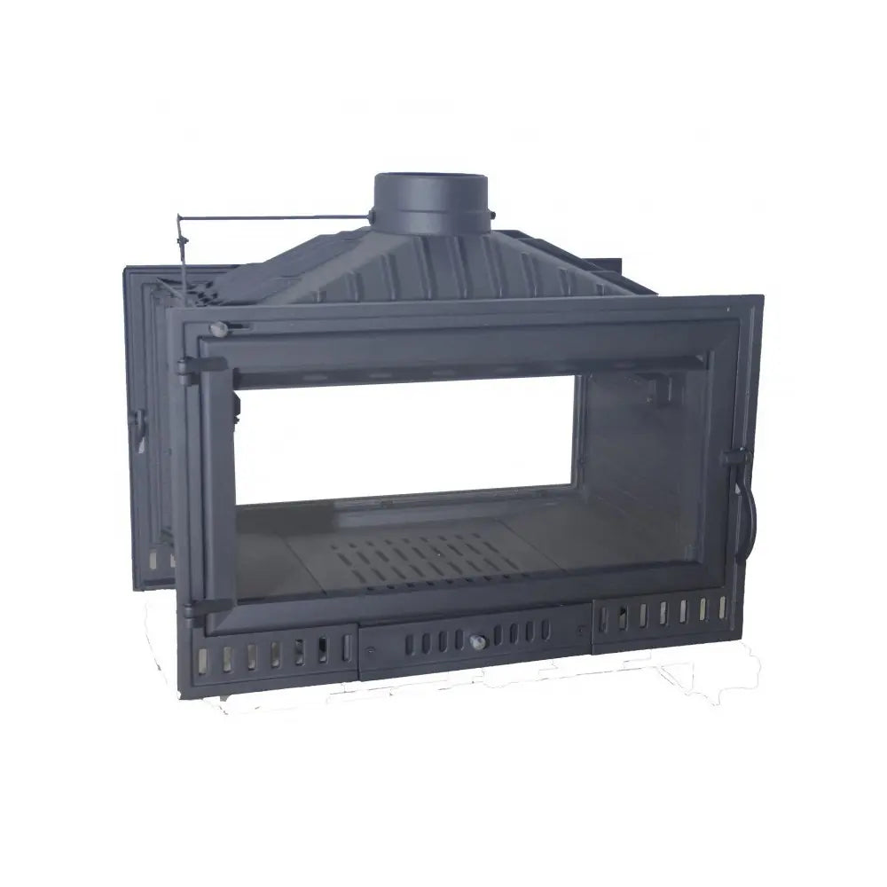 HOGAR 90 DE LEÑA DE FUNDICIÓN 2 CARAS 13 KW EIDER BIOMASA